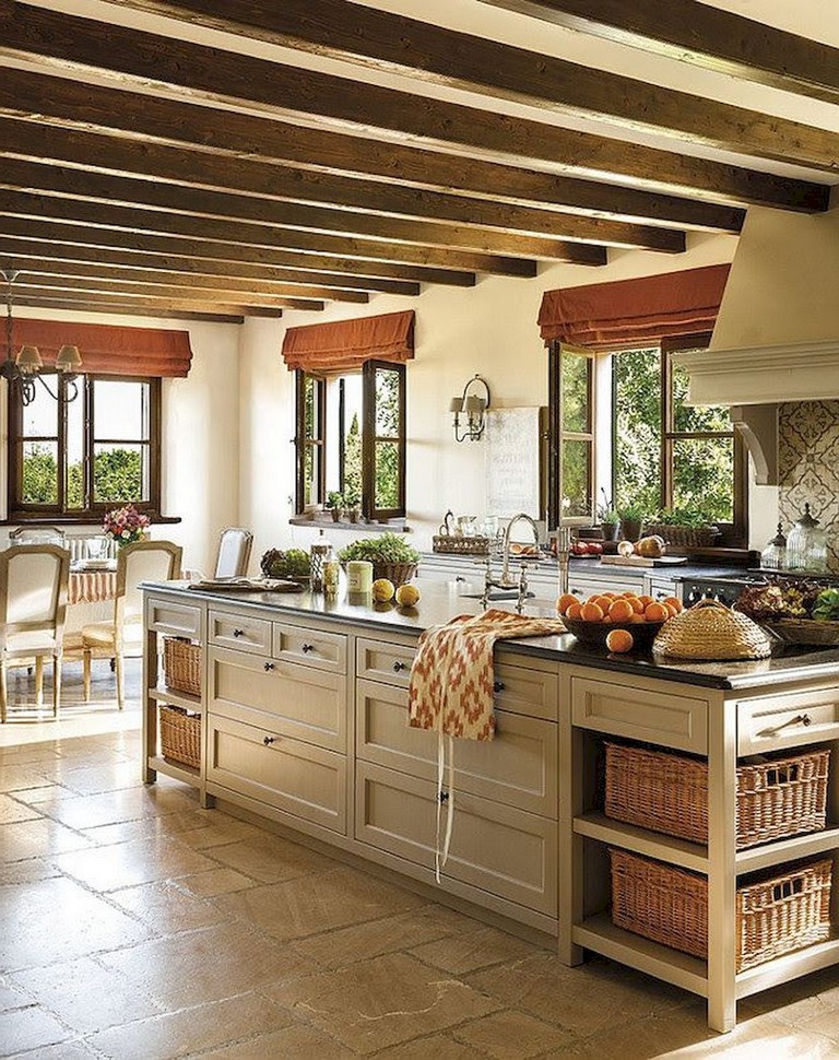 40+ French Country Kitchen Design & Decor Ideas