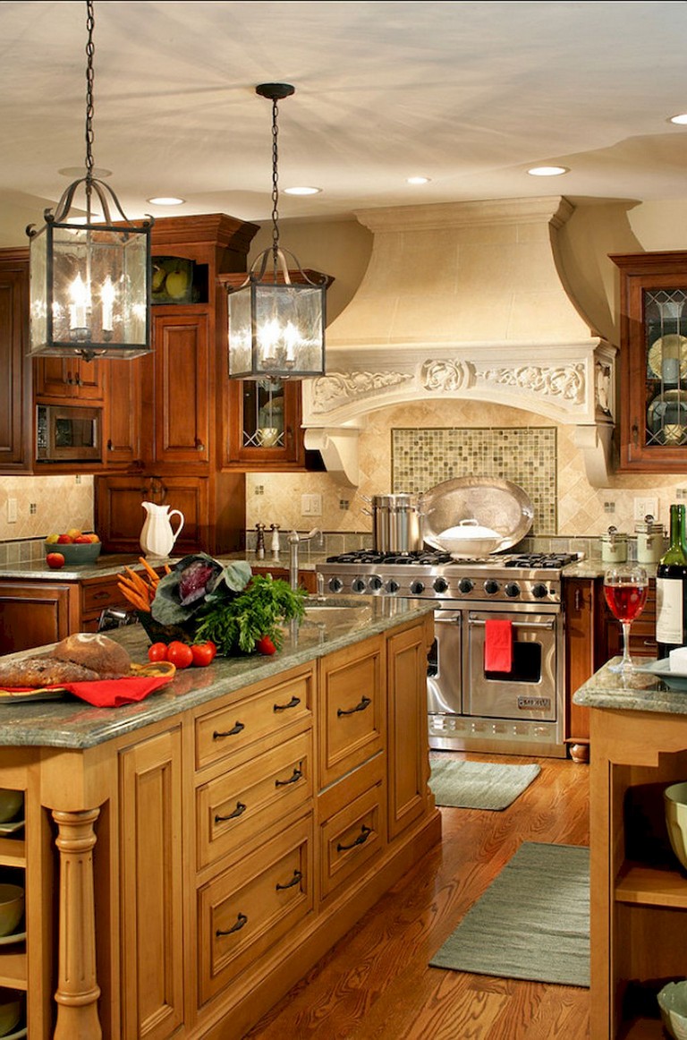 40+ Gorgeous French Country Kitchen Design & Decor Ideas   Page 32 of 42